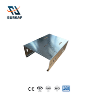 Système de support de câbles ventilé en acier galvanisé à chaud à grande portée, perforé, pour câblage industriel