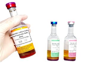 해피어 빠른 검사 시약 검사실 혈액 배양 병 플라스틱 미생물 빠른 검사 시약 병 - Product Image 2