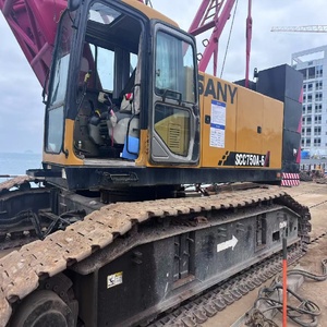 FSany 75T Used Crawler <b>Crane</b> SCC750E 2017 Model With Good Working Condition Beautiful Engine Motor Bearing Gear Components - Product Image 2