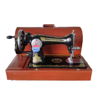 Hot sell in Africa market SKYFLY brand JA2-1 Household sewing machine with Wooden Case set