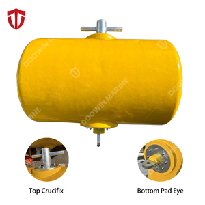 Boa di ormeggio personalizzata a forma di barile, attrezzatura marina offshore, rivestimento in PU, riempita in schiuma - Product Image 3