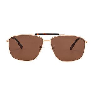 Gafas de Sol de Piloto con Montura Completa Rectangular, Lentes Gris Oscuro, 100% Protección UV, Unisex, para Adultos, Uso en Exteriores - Product Image 6