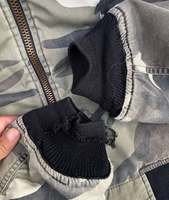 Blouson de course élégant pour hommes imprimé camouflage personnalisé respirant de haute qualité 100% coton fermeture à glissière Service OEM disponible