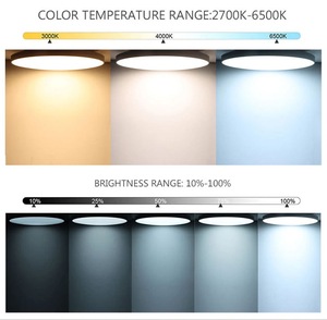 <span class=keywords><strong>Plafonnier</strong></span> LED RVB CW WW Tuya App Google Alexa Contrôle Couleur de Rêve Gradation en continu Moderne pour Salle de Cinéma Maison Hôtel Villa - Product Image 6