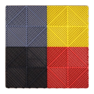 Modern <b>Plastic</b> PP Vinyl <b>Flooring</b> Tiles Wear and Anti-Slip Click Lock Installation for Garage Warehouse Modern Design - Product Image 3