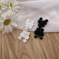 Tissu boucle plaque boucle perle manteau pull robe plaque blanche bouton