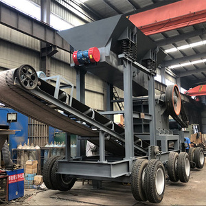 Trituradora de Mandíbulas Móvil Portátil Pequeña para Roca Dura, Mineral, Plata y Piedra, con Motor, Rodamientos y Engranajes Esenciales - Product Image 4