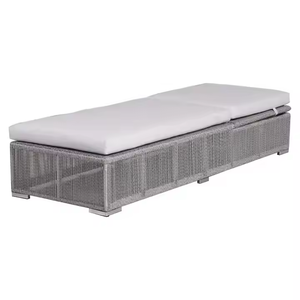 Haut de gamme Design moderne extérieur jardin Patio hôtel aluminium <span class=keywords><strong>Chaise</strong></span> <span class=keywords><strong>Longue</strong></span> 7cm coussin lit corde <span class=keywords><strong>piscine</strong></span> soleil <span class=keywords><strong>chaise</strong></span> <span class=keywords><strong>longue</strong></span> lit de haute qualité - Product Image 6