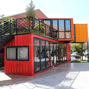 Fushunde Container Mobile in Acciaio di Alta Qualità da 20 Piedi Personalizzato per Caffetteria/Bar per Hotel e Ristoranti - Product Image 4