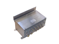 Boîtier de jonction antidéflagrant en acier inoxydable SS304 IP66 Ex Eb IIC T4 Gb, boîtier électrique 24V 10A pour zones dangereuses