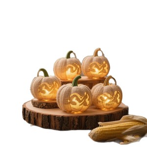 Lanterne Citrouille d'Halloween Lumineuse Portable pour Enfants – Seau pour Friandises, Petit Cadeau, Prix Usine, Vente Chaude - Product Image 5