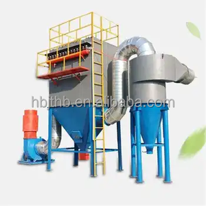 Filtro de bolsa colector de polvo equipo de limpieza de aire sistema colector de polvo industrial extractor grande - Product Image 6