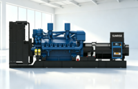 Générateur diesel refroidi par eau à châssis ouvert 530 kW 662,5 kVA 400 V 50 Hz avec protection AVR pour usage hospitalier et industriel