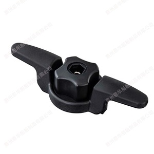 Ancla de cuerda de nailon negra con tornillo para amarre de embarcaciones, pesca en lagos y ríos - Product Image 1