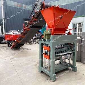 Hiệu quả cao tro bay Khối Máy làm bê tông lát khối máy làm rỗng xi măng gạch Máy làm - Product Image 5