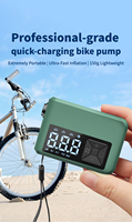Logo personnalisé disponible OEM ODM Support Usine Fourniture Directe Portable Intelligent Électrique ABS Vélo Pompe À Air Moniteur De Pression Des Pneus