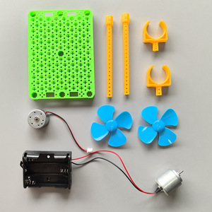 Mini generador de energía eólica, Kit científico, juguete educativo de plástico para niños de 7 a 9 años, modelo de aprendizaje DIY STEM alimentado por batería - Product Image 2