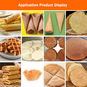 Macchina per Wafer, Produttore di Rotoli d'Uovo, Linea di Produzione Automatica per Waffle al Cioccolato, Ciambelle e Coni Gelato - Product Image 6