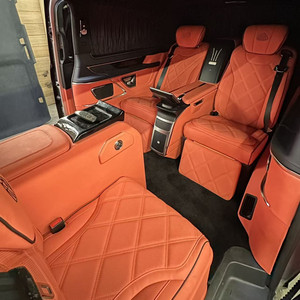 Kit Interno Completo da 7 a 4 Posti per <span class=keywords><strong>Vito</strong></span> <span class=keywords><strong>V</strong></span> <span class=keywords><strong>Class</strong></span>, Sedili in Pelle Maybach, Bar VIP, Divisorio per Mercedes <span class=keywords><strong>V</strong></span> <span class=keywords><strong>Class</strong></span> <span class=keywords><strong>Vito</strong></span> W447 W448 - Product Image 1
