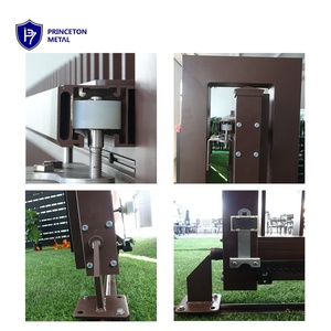 Kit de Puerta Corredera Vertical de Láminas de Aluminio de Alta Calidad y Fácil Montaje de <span class=keywords><strong>Princeton</strong></span> - Product Image 4