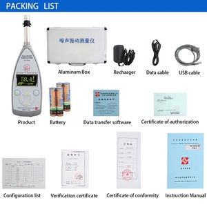 AWA5661 Max 160dB presisi pengukur tingkat suara detektor kebisingan tingkat suara statistik <span class=keywords><strong>Meter</strong></span> - Product Image 3