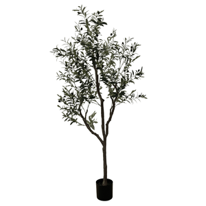 شجرة زيتون صناعية للكريسماس من CHUANGFA ، شجرة زيتون صناعية للعام الجديد ديكور داخلي أوراق شجر بلاستيكية متينة مباشرة من المصنع - Product Image 2