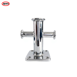 Accesorios de navegación de alta calidad, hardware marino, barco marino, bolardo de doble cruz de acero inoxidable 316 para yate - Product Image 4
