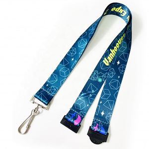 2025 Hot Selling Logo Polyester Hook Factory Wholesale Custom <b>Lanyard</b> With Neck Strap Accessory - Product Image 4