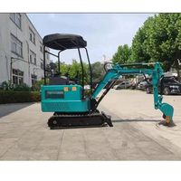 Mini-excavatrice compacte sur chenilles SN-18 durable, à rotation zéro, commande hydraulique pilotée, entretien facile, cadre robuste, haute qualité