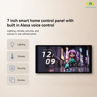Panneau de contrôle intelligent 7Pro pour maison connectée Android 7 pouces avec écran tactile IPS, contrôle vocal via l'application Tuya, compatible Zigbee/WiFi, pour hôtel familial 2026