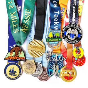 Médaille sur mesure russe Finisher Puzzle badminton Bodybuilding Médaille or vélo bjj Lutte Médaille de Noël et rubans Médaille 3d personnalisée - Product Image 3