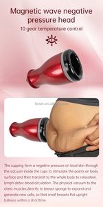 <span class=keywords><strong>Actimel</strong></span> Multifunktionales Vakuum-Schröpfgerät zur Brustvergrößerung & Gesäßstraffung Brustverbesserungs- und Körpermassagegeräte - Product Image 5