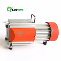 Pompe à vide à diaphragme LABTEX 1,2 m³/h 1400 tr/min pour la manipulation de gaz ou vapeurs corrosifs avec moteur à condensateur à double valeur