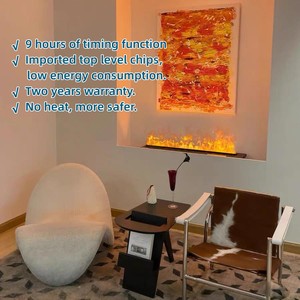 Decoración de alta calidad, llama, vapor de agua, atomización 3D, vapor, chimenea eléctrica, humidificador, chimenea de Vapor de agua - Product Image 5