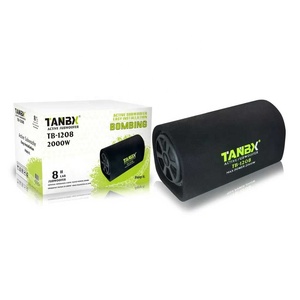 Caisson de basses de voiture de 8 pouces, haut-parleur de basses actif <span class=keywords><strong>Caraudio</strong></span> TB-1208S - Product Image 2