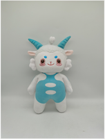 Porte-clés en peluche animaux sauvages en gros : Lion, Tigre, Panda