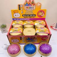 12 pièces/boîte Jouets Squishy Licorne en forme de Dumpling, Jouets Squishy Pailletés en forme de Dumpling, Jouets Squishy Mochi en forme de Boulette de Vapeur, Jouets Squishy TPR, Vente en gros
