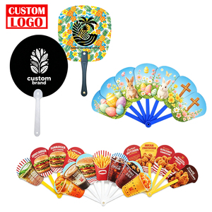 Abanico <span class=keywords><strong>de</strong></span> <span class=keywords><strong>Mano</strong></span> Ligero y Refrescante, Unisex, con Diseño Impreso, Abanicos Baratos para Regalos <span class=keywords><strong>de</strong></span> Eventos, Abanico <span class=keywords><strong>de</strong></span> Plástico Duro - Product Image 1