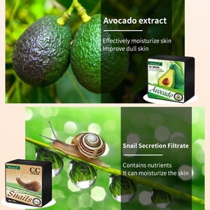 Correttore Idratante a Lunga Durata Impermeabile con Bava di Lumaca e Avocado, <span class=keywords><strong>Fondotinta</strong></span> Liquido CC Cream Leggero Effetto <span class=keywords><strong>Nude</strong></span> - Product Image 3