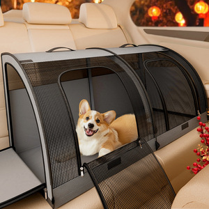 Asiento DE SEGURIDAD impermeable universal para perros pequeños y medianos, cuatro estaciones, nido de gato, jaula para perros, cierre de cremallera, perrera para <span class=keywords><strong>coche</strong></span>, mochilas - Product Image 2