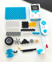 En gros My Robot Time Animal World Blocs de construction éducatifs pour enfants 4+ ans, en ABS sûr, briques non-cubiques compatibles, Coffret cadeau deux pièces