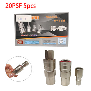 air <b>Quick</b> Release Coupling Pneumatic Coupler Big Body Two Touch - Product Image 6