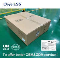 Batterie Deye SS-F5 en stock en Europe, 5,12 kWh, 256 V, 20 Ah, batterie solaire LiFePO4 empilable, hybride, haute tension, lithium