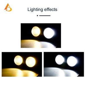 Producto Popular: Luz Cegadora LED Integrada de 2 Ojos, 200w, Luz Cegadora LED COB Blanca para Escenarios - Product Image 3