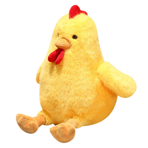 Juguetes de Peluche de Pollo Divertidos y Adorables, Juguetes de Animales de <span class=keywords><strong>Granja</strong></span> Suaves, Juguetes de Peluche para Niños, Regalos de Cumpleaños - Product Image 6