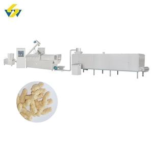 Équipement d'extrusion pour la production de nuggets de protéines végétales texturées à double vis SUNWARD, boîte de vitesses moteur, sécheur multicouche - Product Image 1