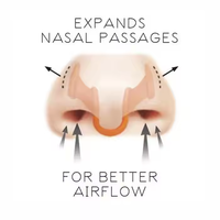 Dilatateur nasal en silicone souple pour les soins de santé, capacité de 5 ml, pour usage domestique, outil anti-ronflement pour un meilleur sommeil