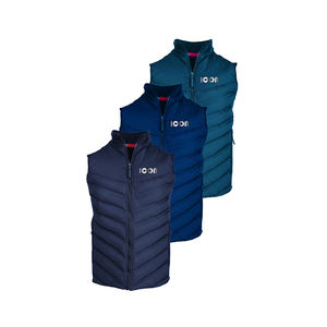 Livraison rapide Sportswear Down Gilet Hiver Chaud Sans Manches Vestes Fermeture Éclair Pour Hommes Pour L'entraînement - Product Image 6