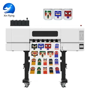 M604-UV plus crystal label UV-DTF printer 4pcs XP 600 print heads