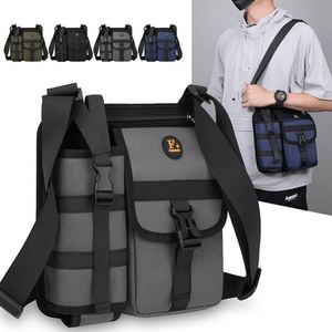 Promotion Custom Logo Men's Trendy Casual Single Shoulder Messenger <b>Bag</b> Multi-Functional Outdoor Travel Portable Water <b>Bottle</b> - Product Image 3